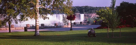 Gardens on Canadian Side of Falls, Niagara Falls, Canada by Panoramic Images art print