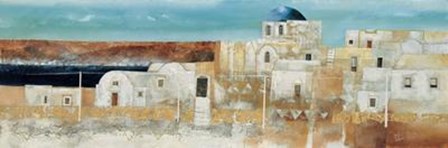 Veduta di Thira by Fulvio Dot art print