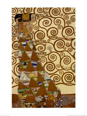 Expectation, c.1909 by Gustav Klimt art print