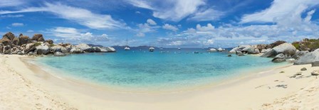 Boats in Devil&#39;s Bay, British Virgin Islands by Panoramic Images art print