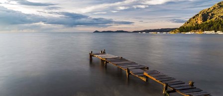 Jetty in Copacabana, Lake Titicaca, Bolivia by Panoramic Images art print