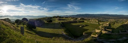 Archaeological Site, Monte Alban, Oaxaca, Mexico by Panoramic Images art print