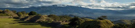 Mountains at Monte Alban, Oaxaca, Mexico by Panoramic Images art print