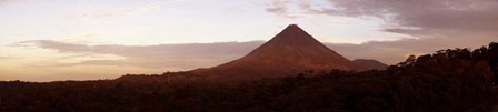 Arenal Volcano National Park, Costa Rica (Gray Sky) by Panoramic Images art print