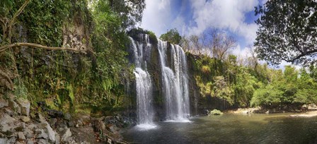View of Waterfall, Cortes, Bagaces, Costa Rica by Panoramic Images art print