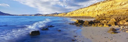 Sunlight Falling Coast, Baja California Sur, Mexico by Panoramic Images art print