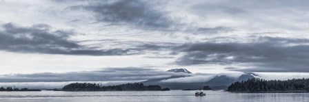 Fishing Boat and Mt Edgecumbe, Sitka, Southeast Alaska by Panoramic Images art print