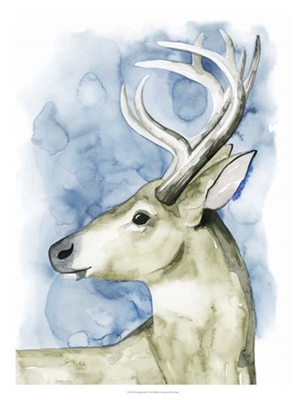 Wandering Stag I by Grace Popp art print
