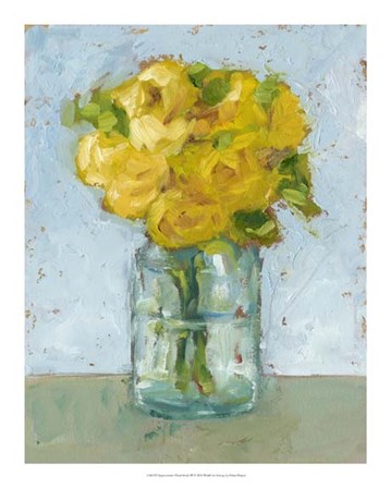 Impressionist Floral Study III by Ethan Harper art print