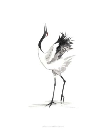 Japanese Cranes IV by Naomi McCavitt art print