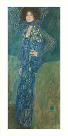 Portrait of Emilie Floege, c.1902 by Gustav Klimt art print