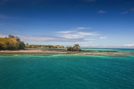 Turquoise waters of Blue Lagoon, Yasawa, Fiji, South Pacific by Michael Runkel / DanitaDelimont art print