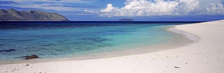 Island in the sea, Veidomoni Beach, Mamanuca Islands, Fiji by Panoramic Images art print