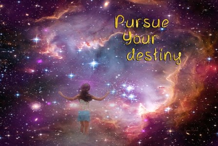 Pursue Your Destiny by Ramona Murdock art print