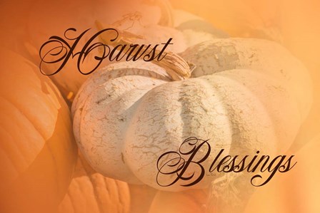 Harvest Blessings II by Ramona Murdock art print