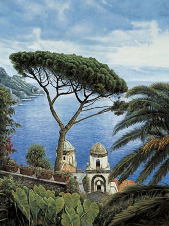 Amalfi Coast by Elizabeth Wright art print