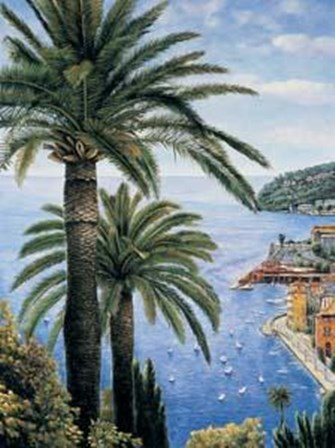 Cote d&#39;Azur by Elizabeth Wright art print