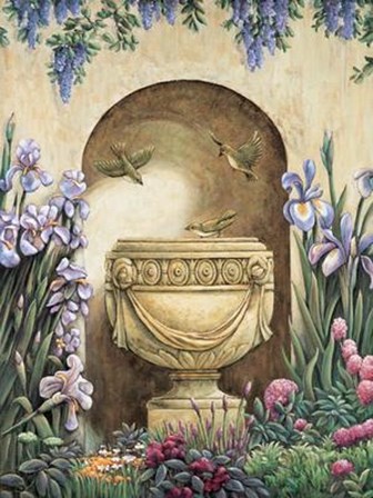 Garden Alcove I by Elizabeth Wright art print