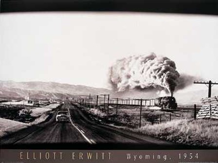 Wyoming 1954 by Elliott Erwitt art print