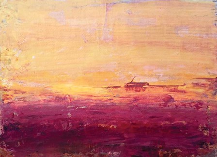 Sunset by Leslie Saeta art print