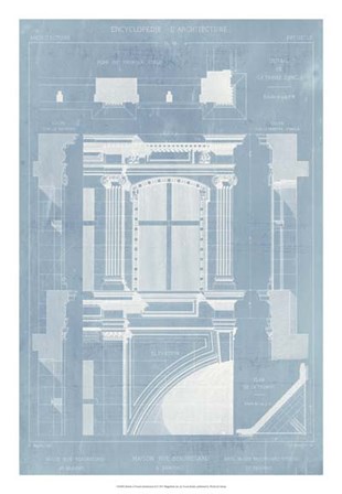 Details of French Architecture II by Vision Studio art print