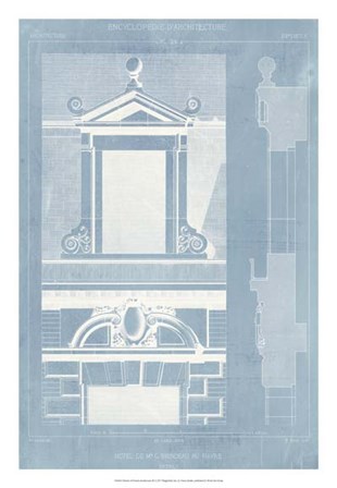 Details of French Architecture III by Vision Studio art print