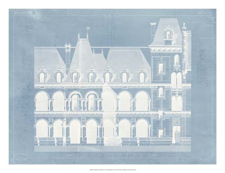 Architecture Francaise I by Vision Studio art print