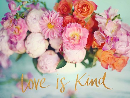 Love is Kind by Sarah Gardner art print