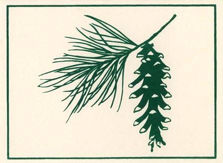 Green Pine by Crockett Collection art print