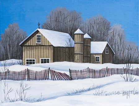 Bright Winter&#39;s Day by Debbi Wetzel art print