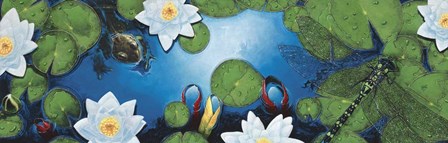 The Pond by Durwood Coffey art print