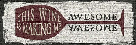 Wine Sign I by Erin Clark art print
