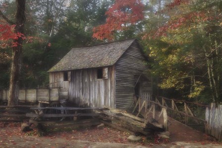 Cades Cove Grist Mill by Galloimages Online art print