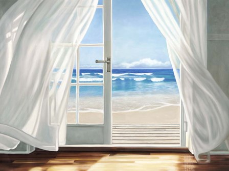 Window by the Sea by Pierre Benson art print