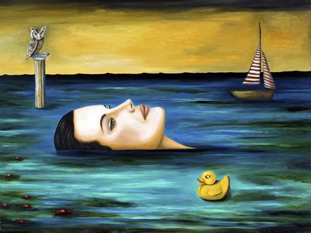 The Onlooker by Leah Saulnier art print