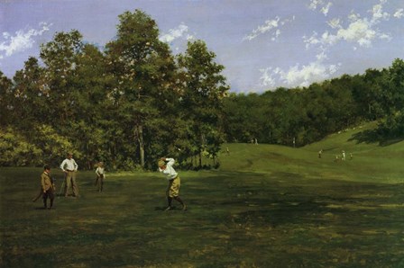 On The Fairway by Marcus Jules art print