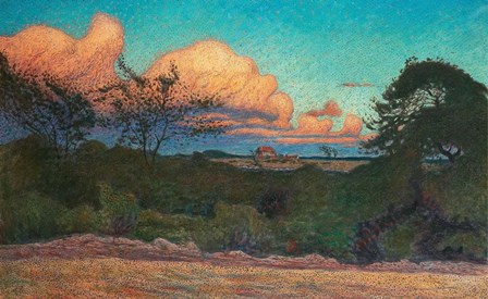 Tagande Skyar (1901) by Marcus Jules art print