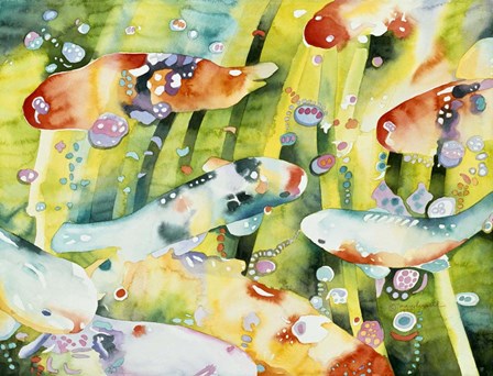 Upstream by Mary Russel art print