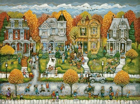 'Tis Autumn by Bill Bell art print