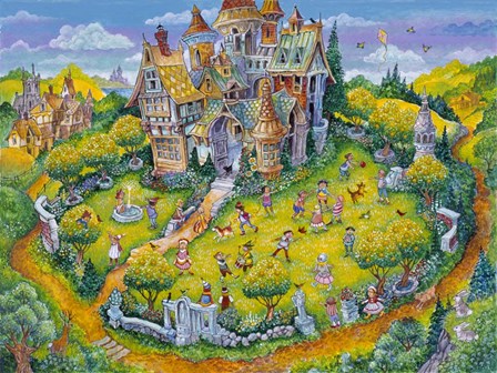 The Selfish Giant #2 by Bill Bell art print