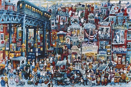 1934 by Bill Bell art print