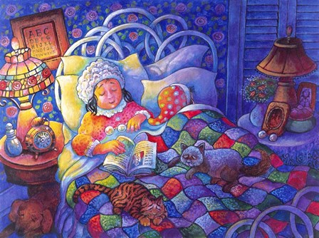 Sound Asleep by Bill Bell art print