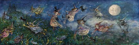 Cat Catchers by Bill Bell art print