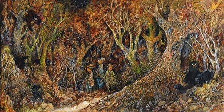 Bear Hunters by Bill Bell art print