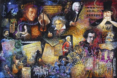 Art of Music by Bill Bell art print