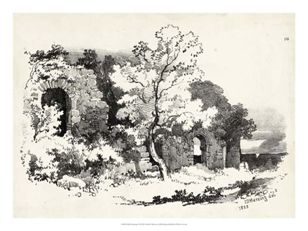 Idyllic Landscape VI by J.D. Harding art print