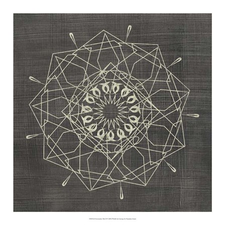 Geometric Tile II by Chariklia Zarris art print