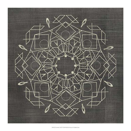 Geometric Tile IV by Chariklia Zarris art print
