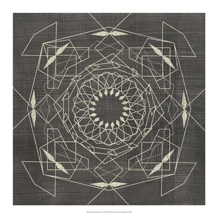 Geometric Tile V by Chariklia Zarris art print