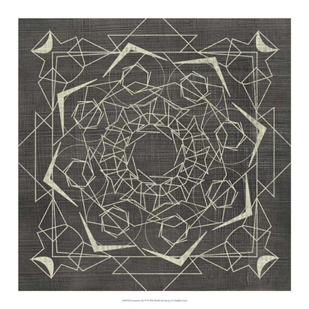 Geometric Tile VI by Chariklia Zarris art print